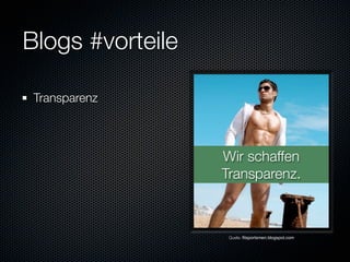 Blogs #vorteile

 Transparenz



                  Wir schaffen
                  Transparenz.



                   Quelle: fitsportsmen.blogspot.com
 