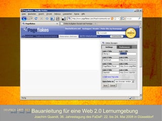 Web20 Lernumgebung