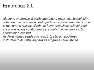 Web 2 0 Nas Organizacoes