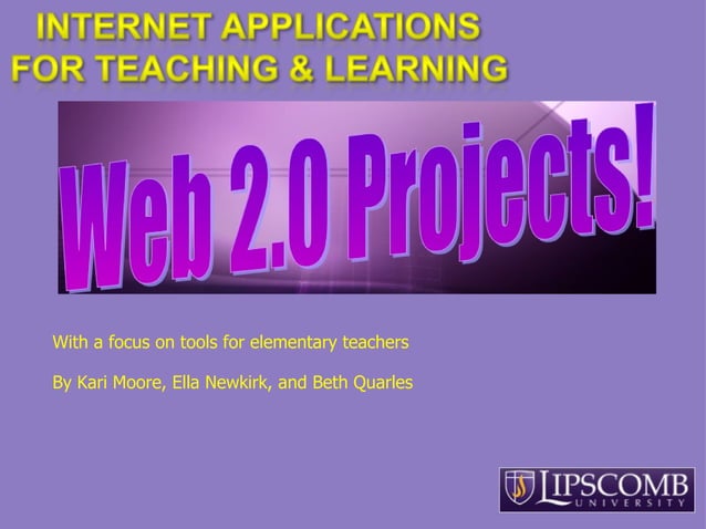 Web 2 0 Projects Elementary | PPT