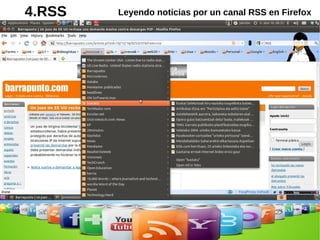 Web 2.0 y Self Media - Gorka J. Palazio - 2010 – licencia CC by-sa :: www.Eduvlog.org 3. Mashups El desarrollador puede usar las APIs de los servicios Web 2.0 para crear nuevos servicios que sean mezcla de APIs. 