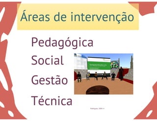 Web 20, sl e a docência