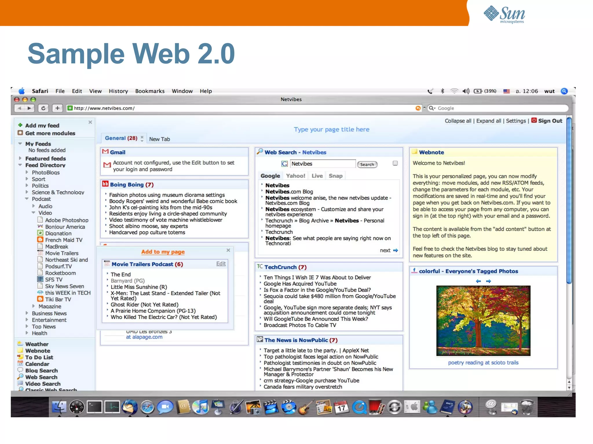 Sample Web 2.0
 