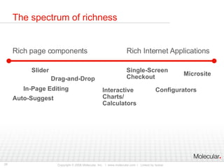 Making Web 2.0 Real Part 2 - Rich Interfaces