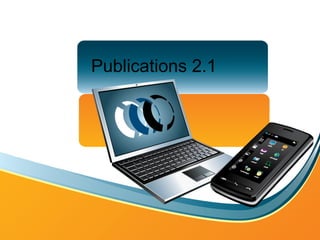 Publications 2.1 