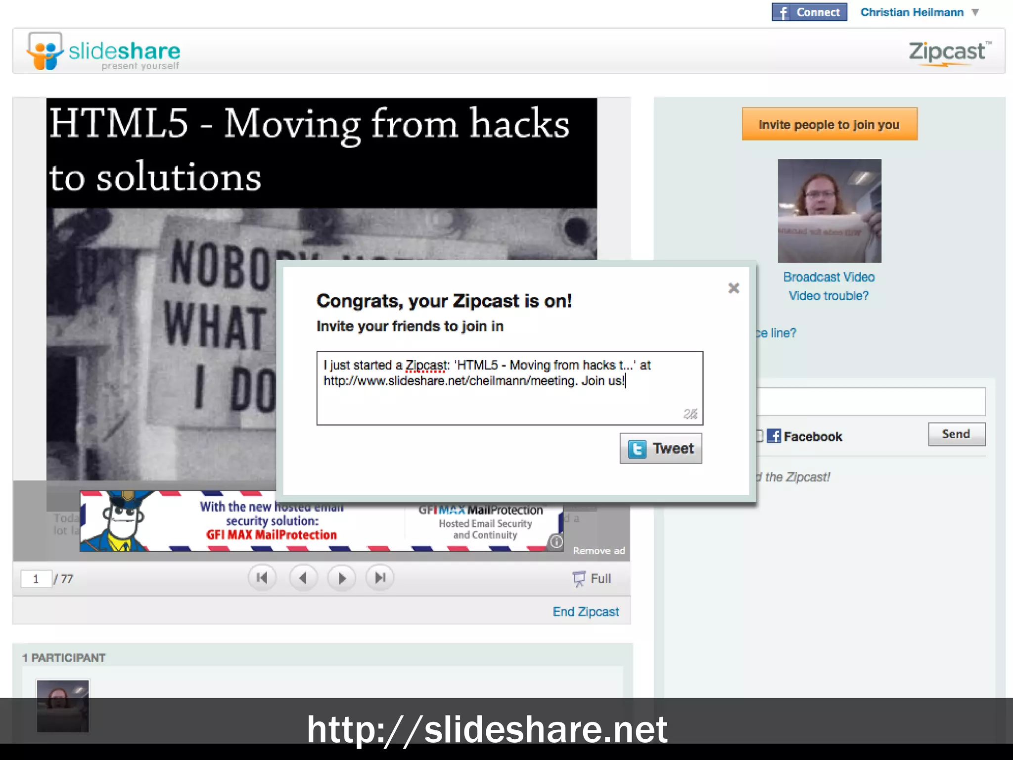 http://slideshare.net
 