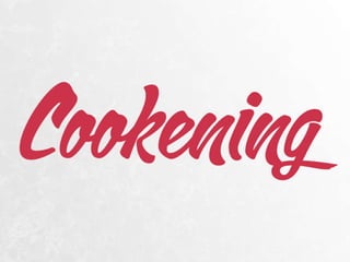 Cookening, une startup web?
@cgiorgi
 