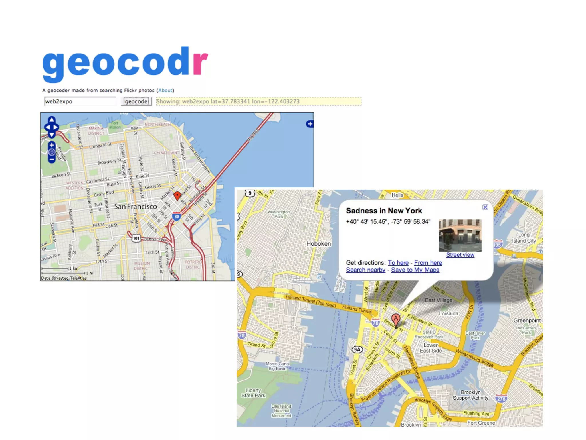 Trends And Technologies In Where2.0 - Web2 Expo New York