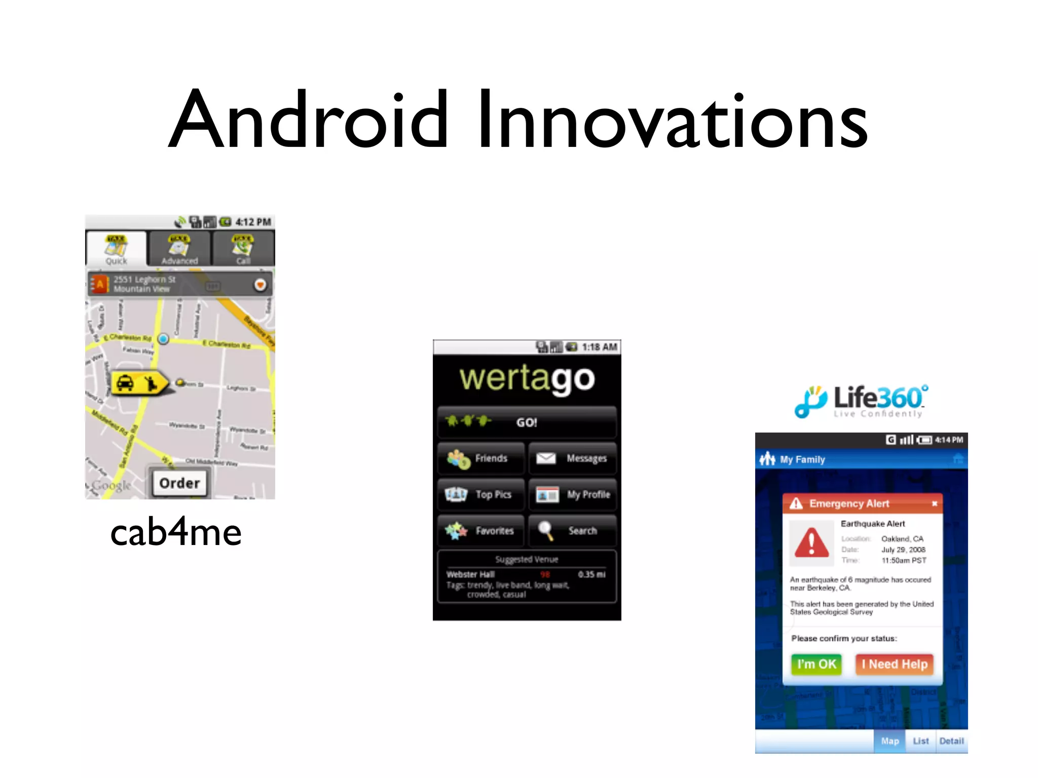 Trends And Technologies In Where2.0 - Web2 Expo New York