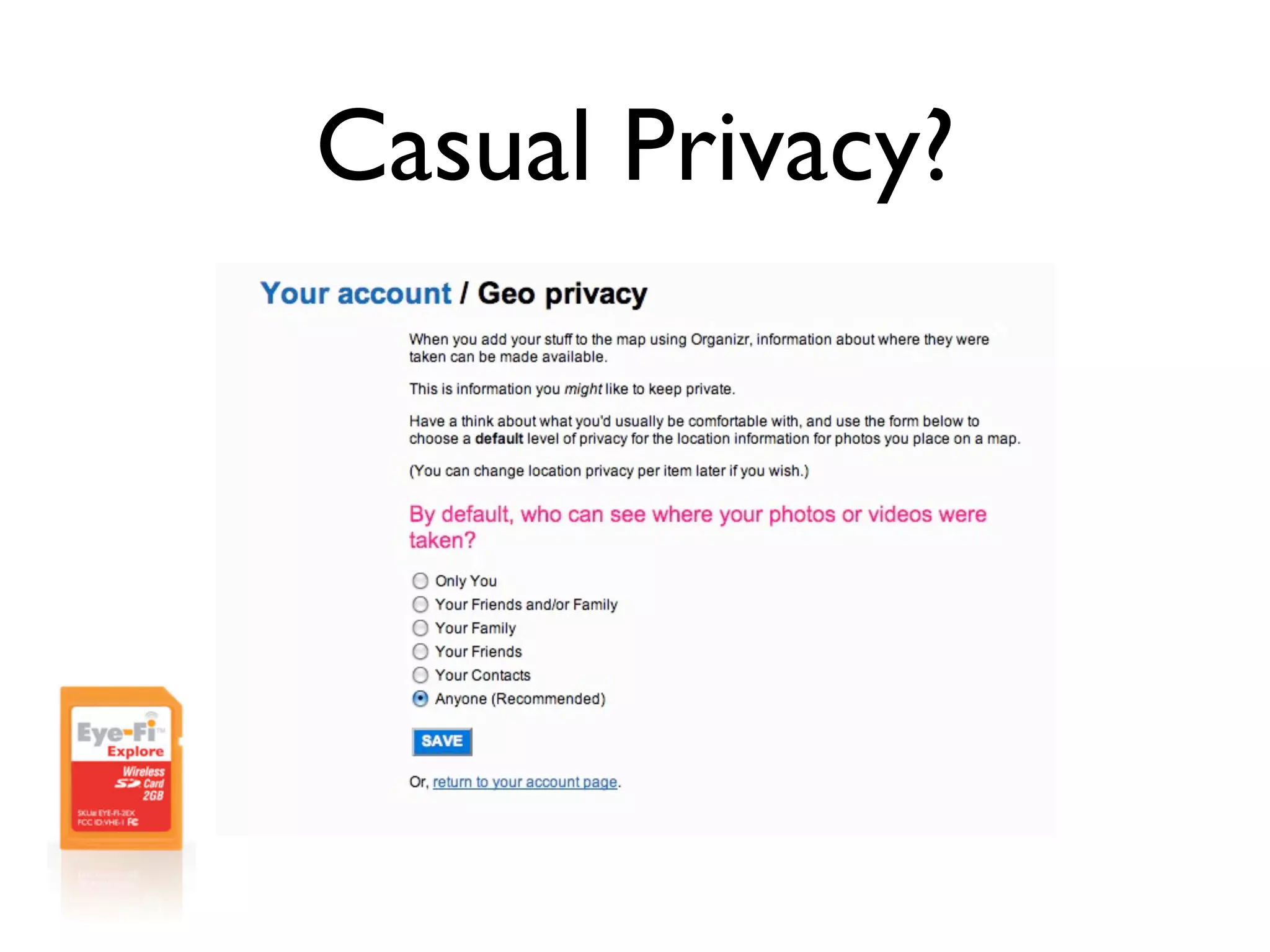 Trends And Technologies In Where2.0 - Web2 Expo New York
