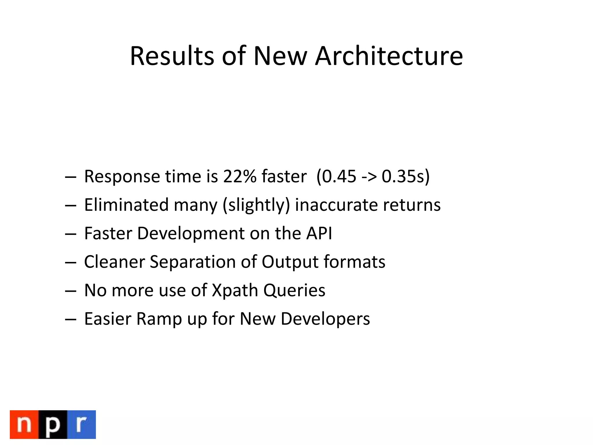 The NPR Architecture of COPE