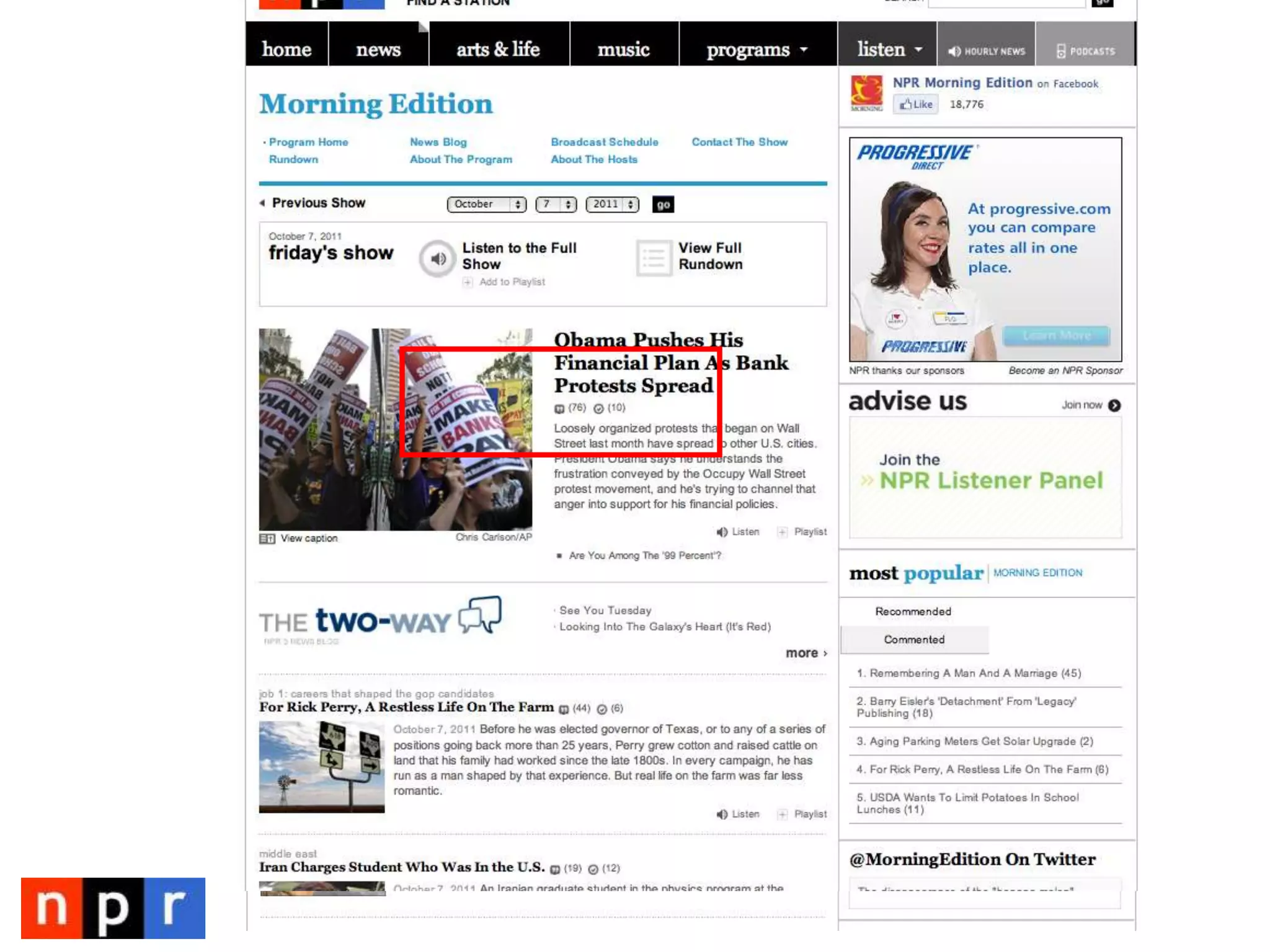 Case Studies of NPR APIImprove development efficiencies?Distribute content to stations and partners?Allow the public to do amazing things with the API?Greater flexibility in what we do with NPR content?