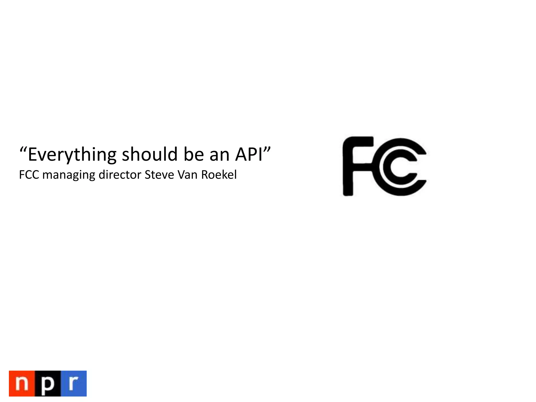 COPE (Create Once Publish Everywhere)
