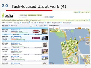 Task-focused UIs at work (4) 