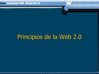 Principios de la Web 2.0 