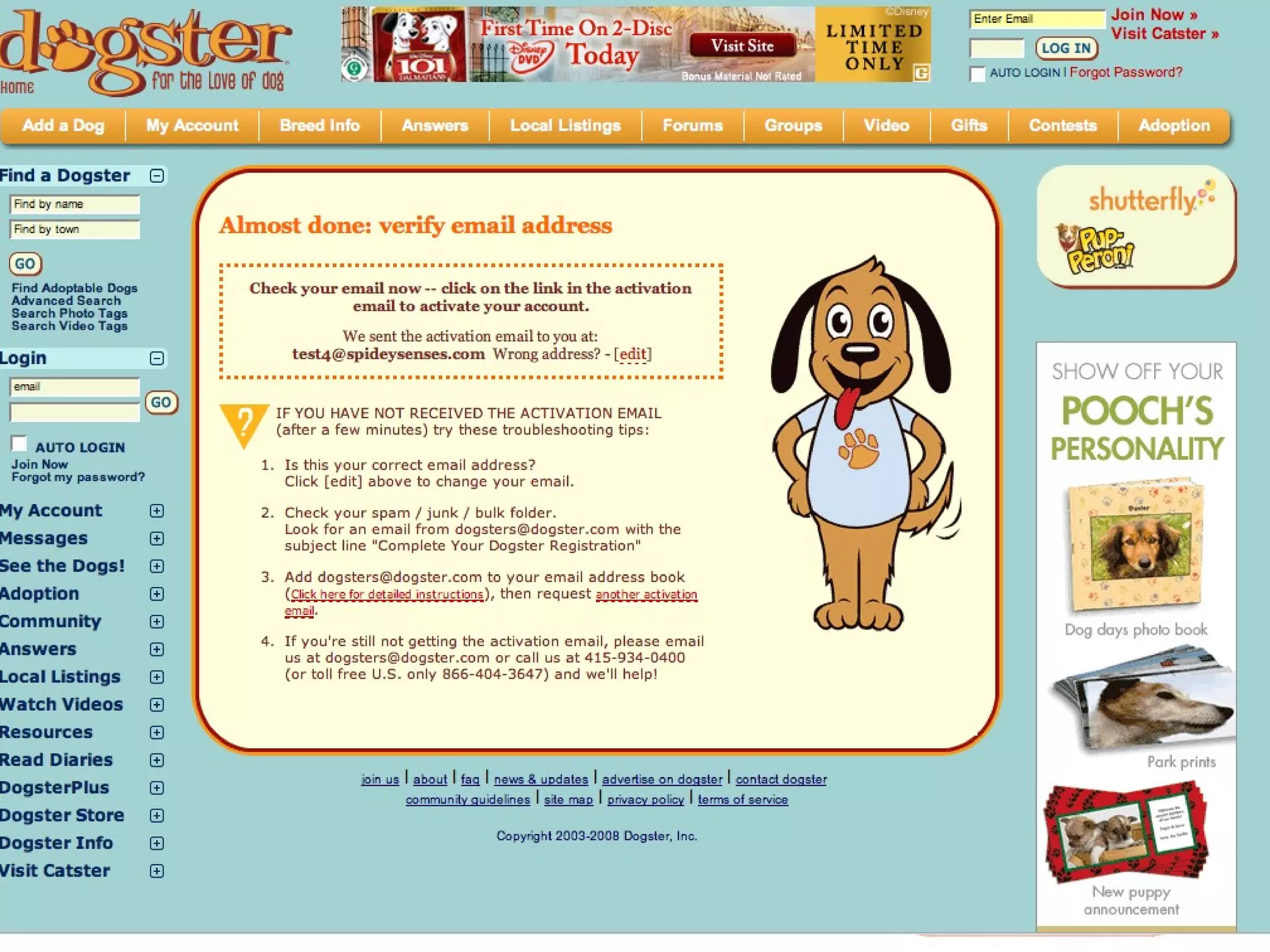 REGISTRATION PAGE -Activate 