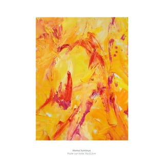 Homo luminux
Huile sur toile 76x112cm

 