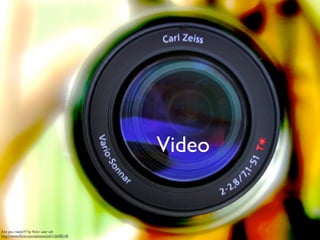Video


Are you ready??? by ﬂickr user ssh
http://www.ﬂickr.com/photos/ssh/12638218/
 
