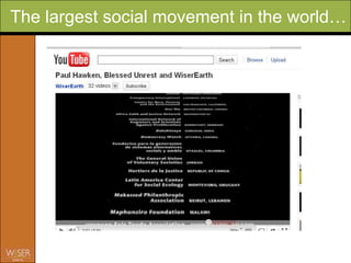 The largest social movement in the world…
 