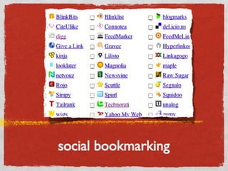 social bookmarking 