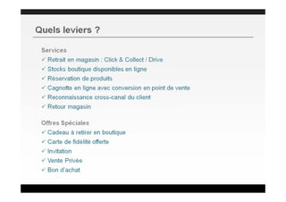 Le Web-to-Store par Jérôme Chasques