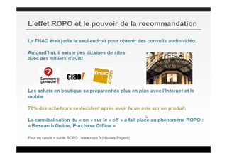 Le Web-to-Store par Jérôme Chasques