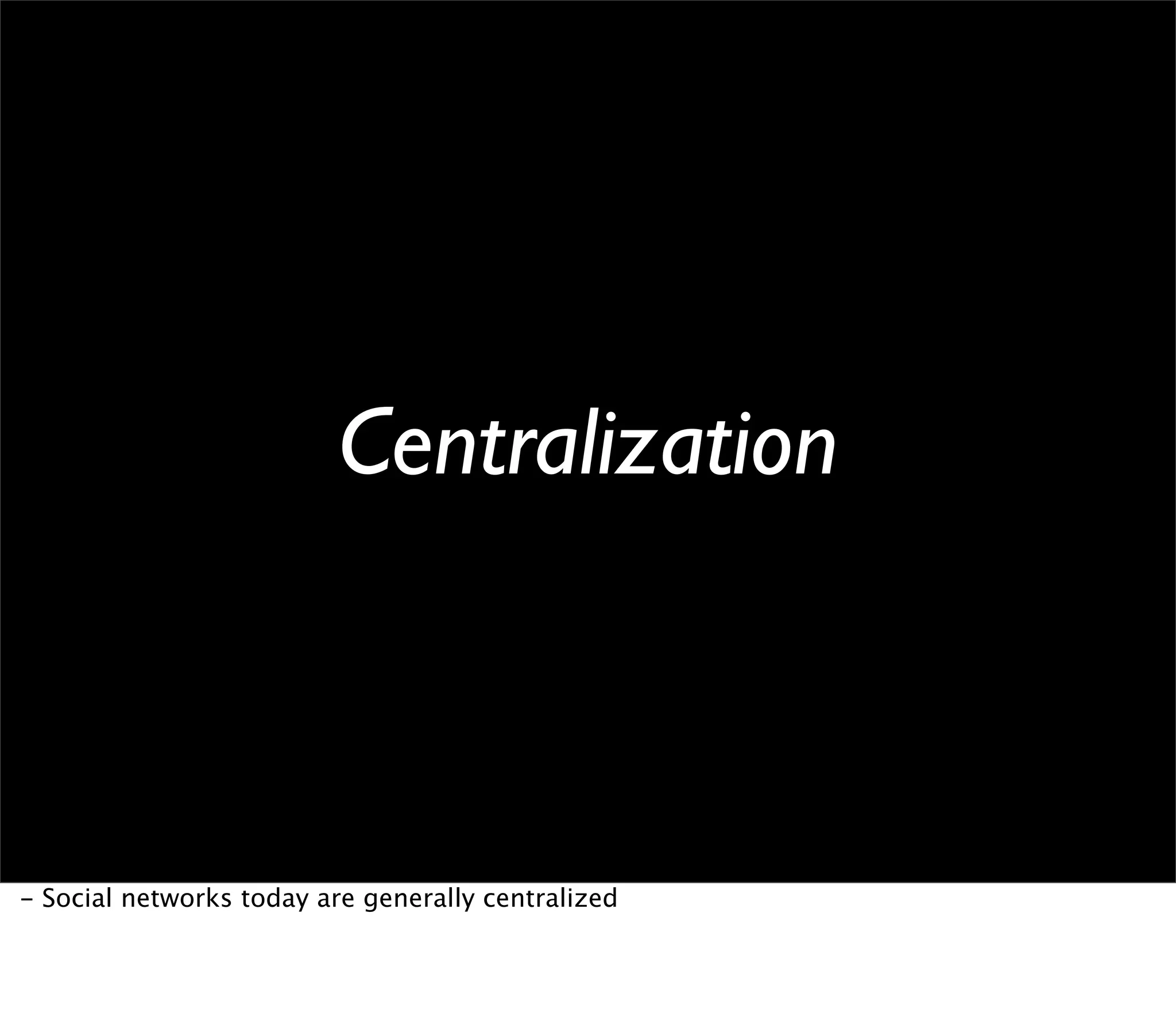 Web2Summit: Opening Up the Social Graph