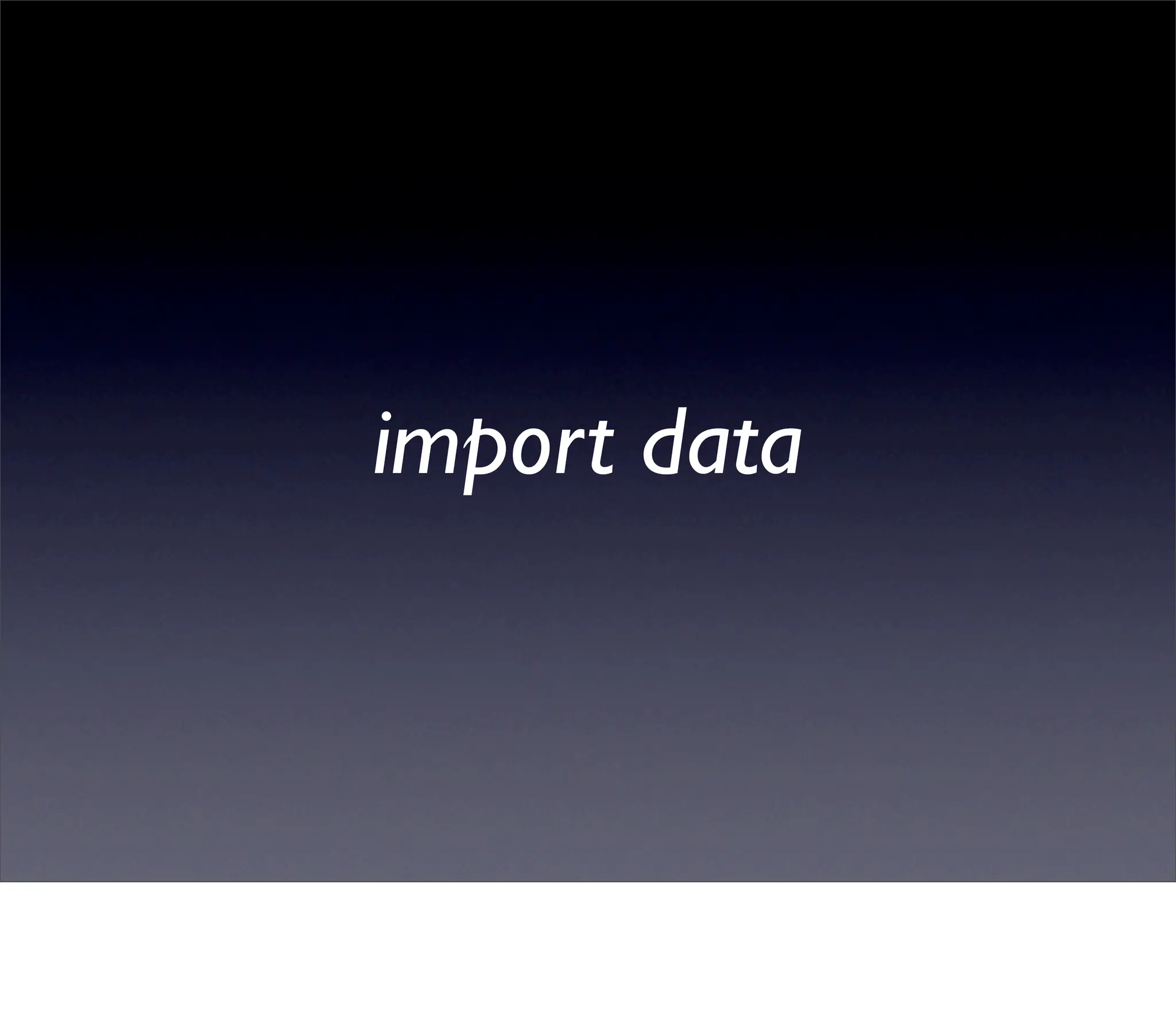 Web2Summit: Opening Up the Social Graph