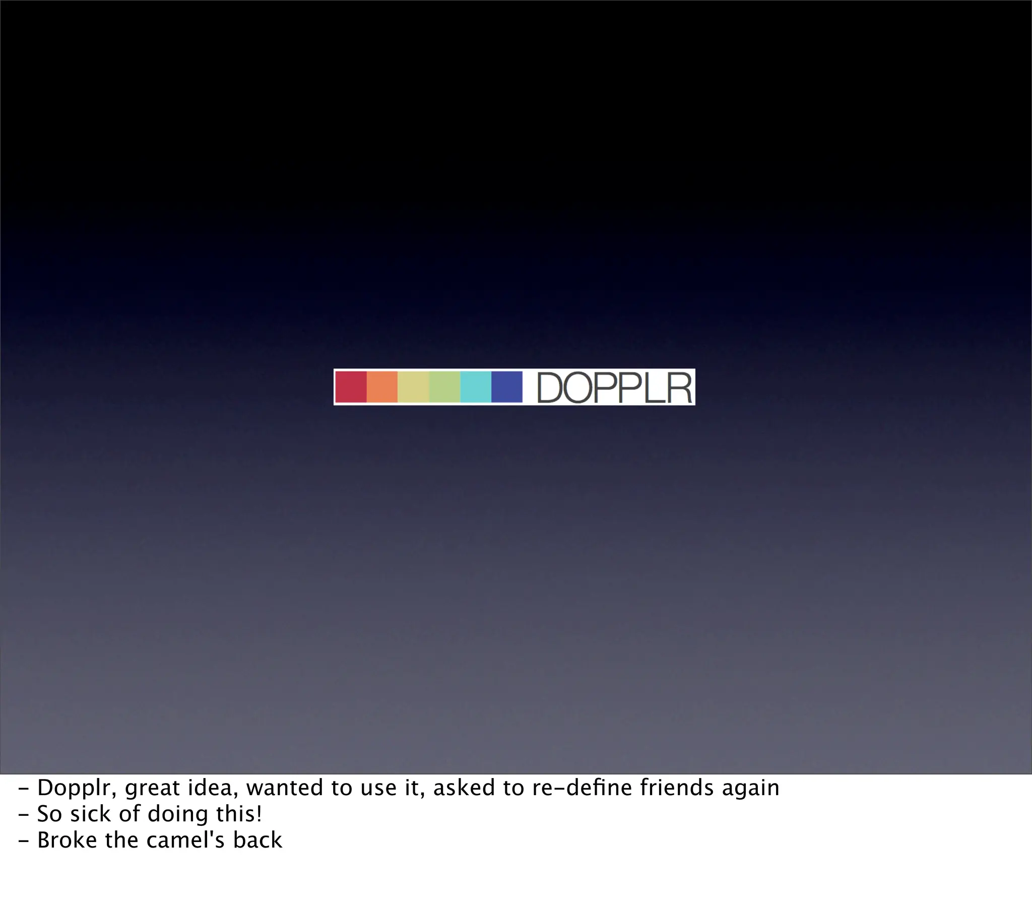 Web2Summit: Opening Up the Social Graph