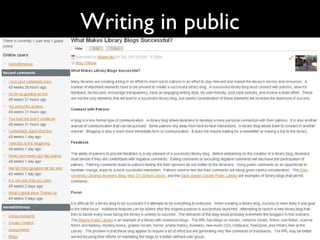 Discussion and debate 