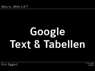 Web 2.0 im Unterricht