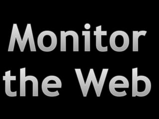 Monitorthe Web