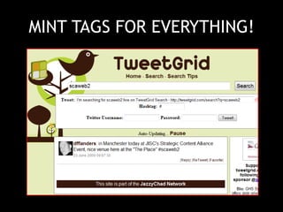 MINT TAGS FOR EVERYTHING!