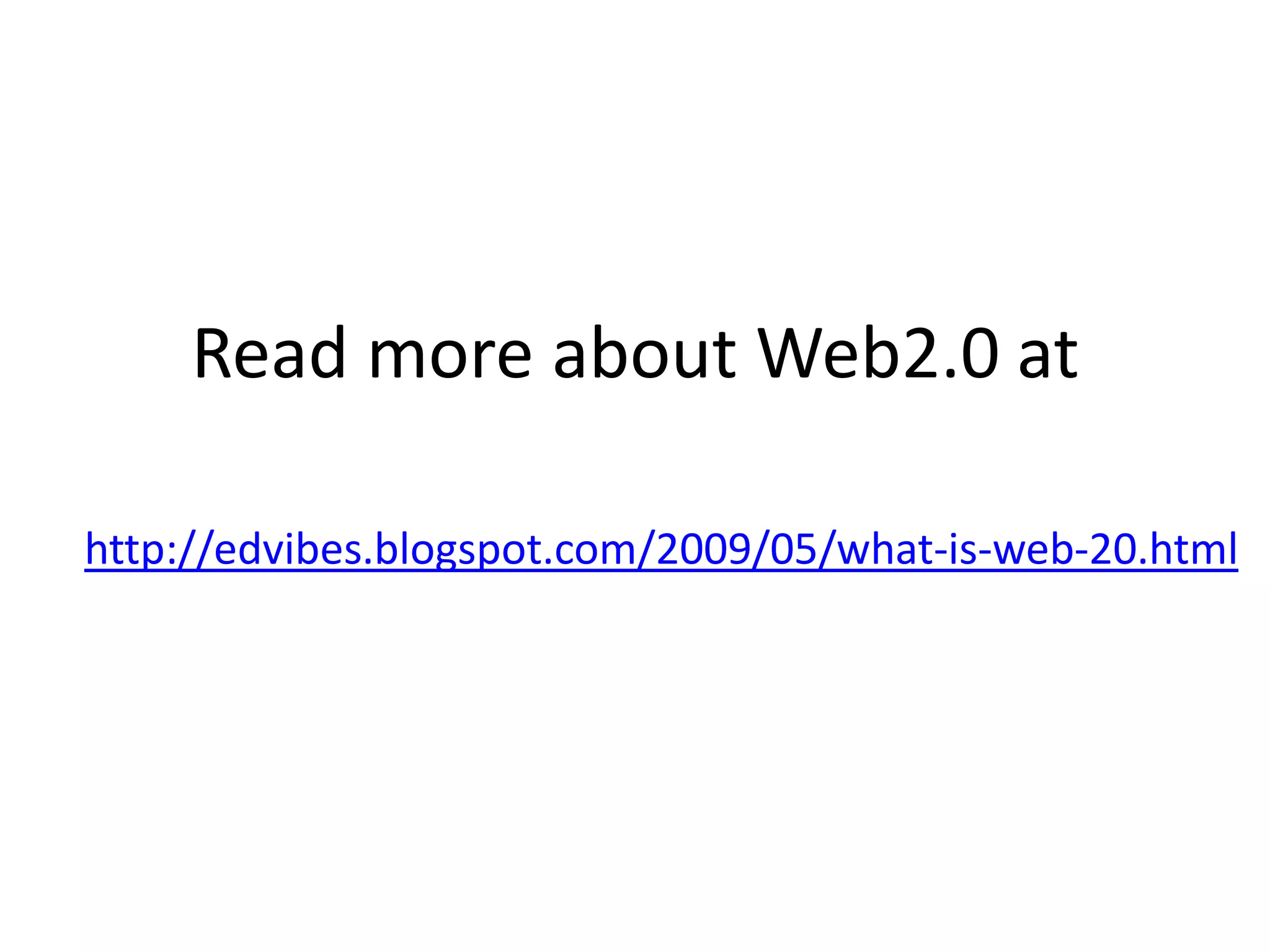 Visual Definitions of Web 2.0