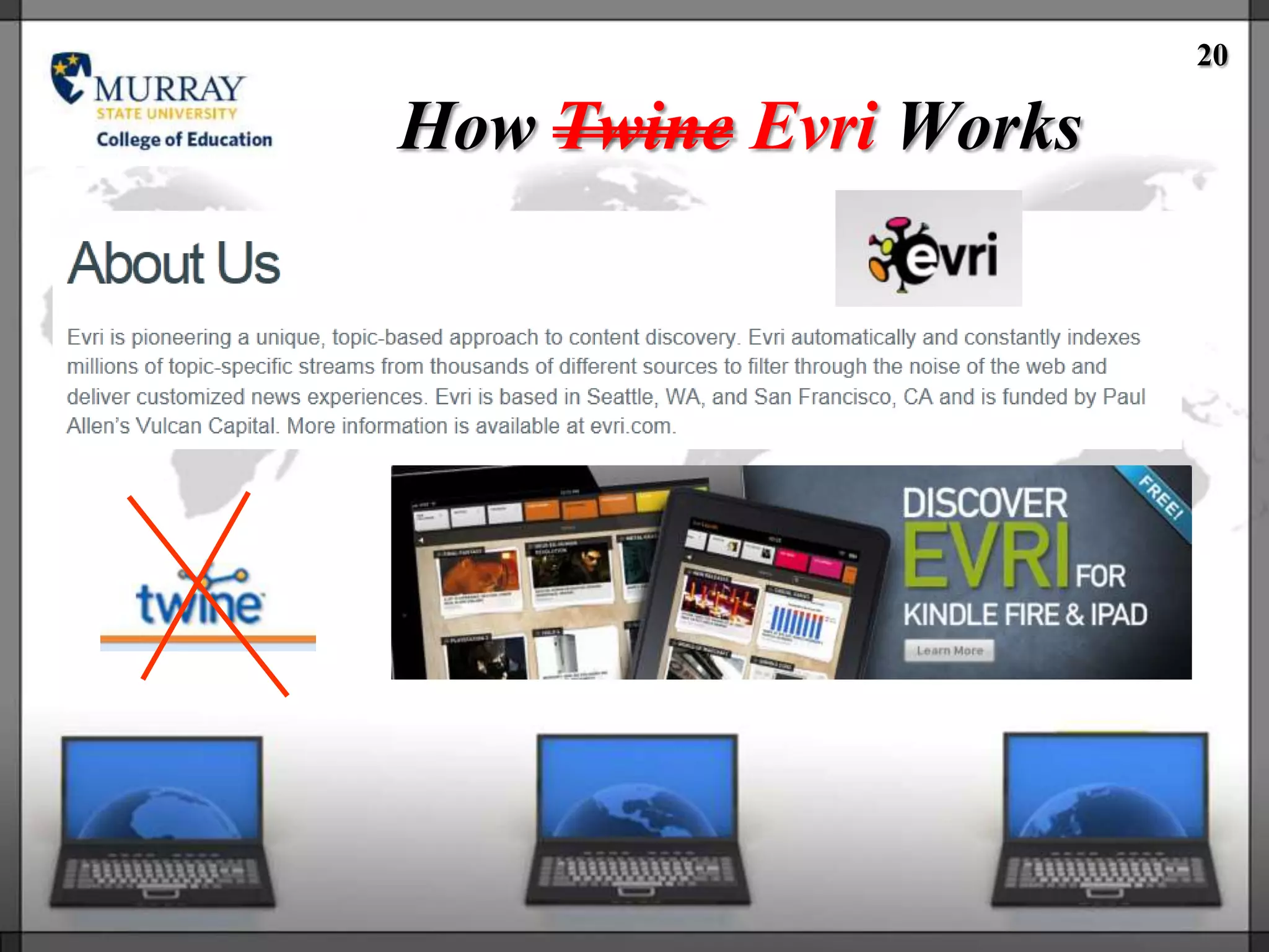 20

How Twine Evri Works
 