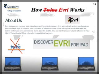 20

How Twine Evri Works
 