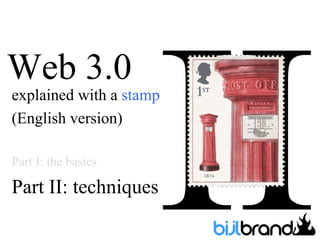 II
Web 3.0
explained with a stamp
(English version)

Part I: the basics

Part II: techniques
 