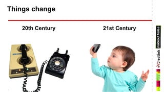 20th Century 21st Century
Things change
 