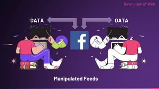 DATA DATA
Manipulated Feeds
Revolution of Web
 
