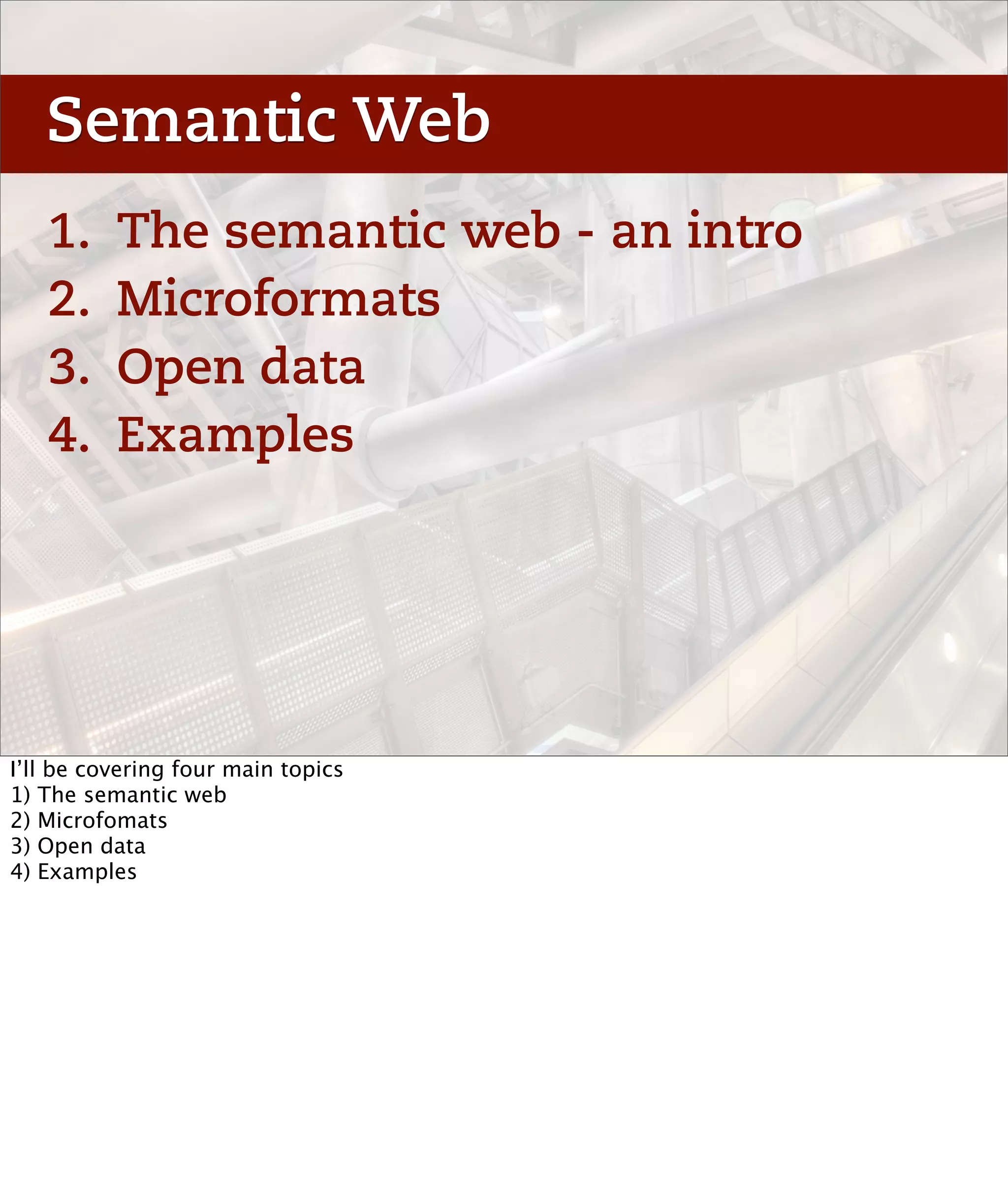 Web3.0 or The semantic web