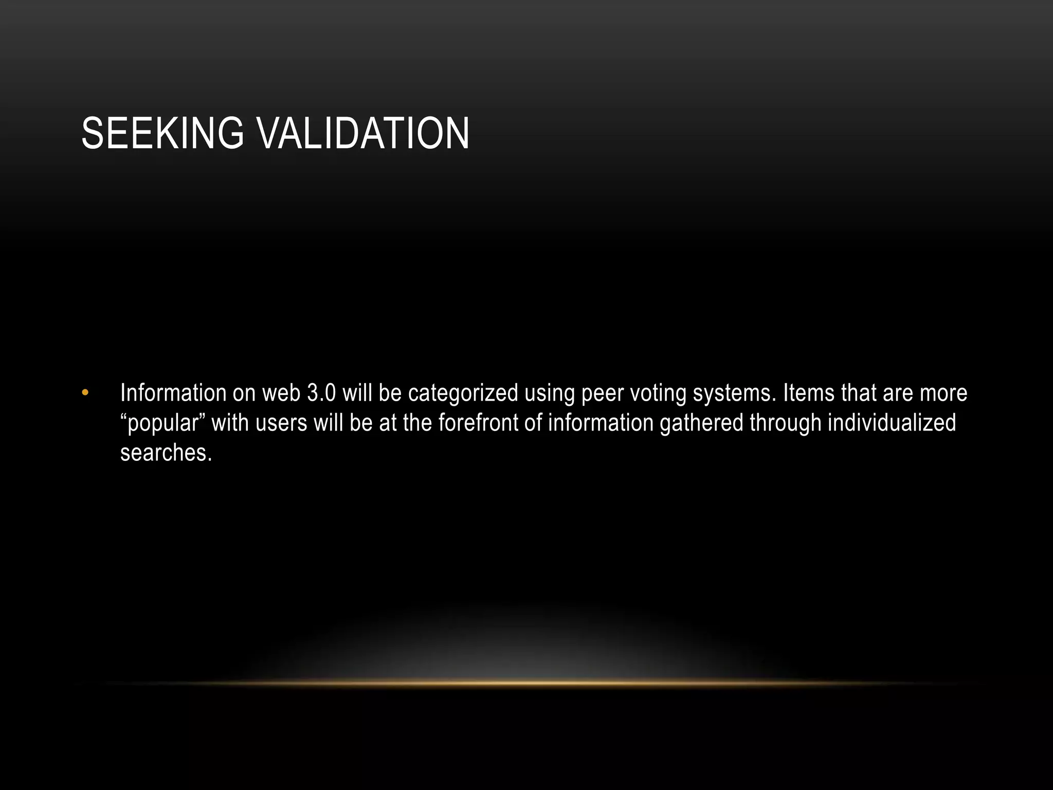 Allows a user to create a live feed of information from any website utilizing this technology.