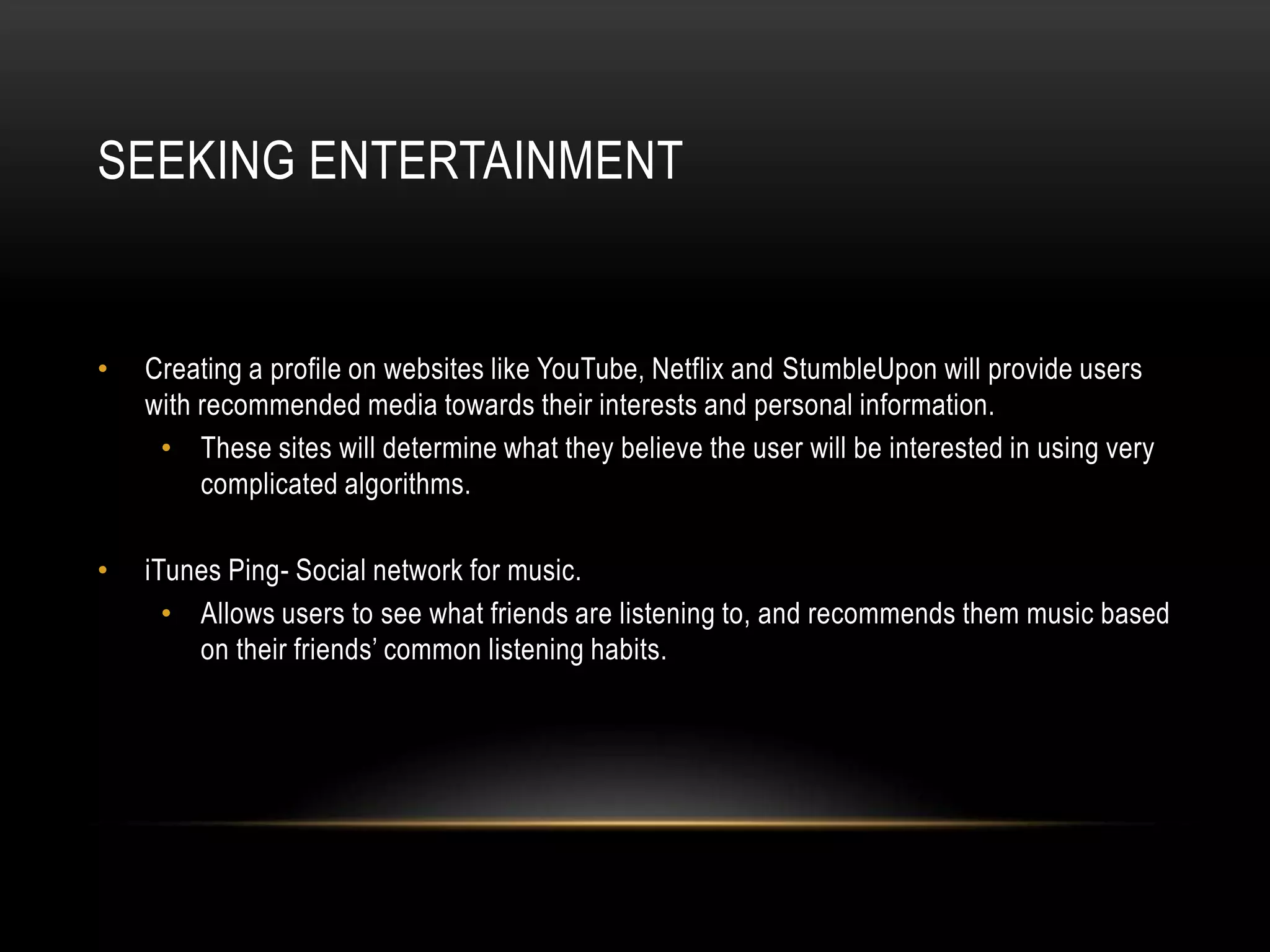 Specialized searches