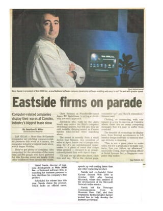 Web3000: Eastside Business Journal placement