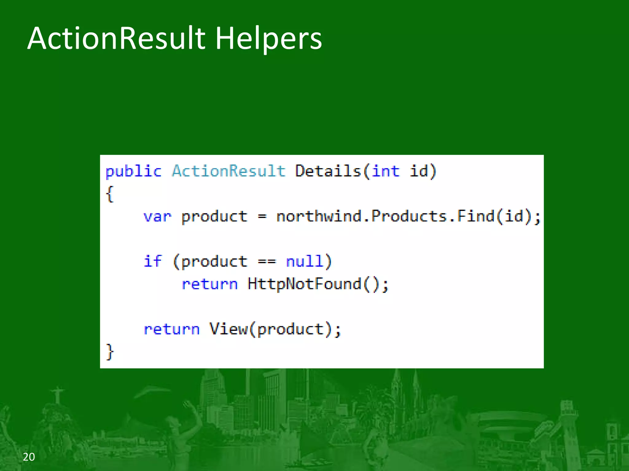 ActionResult Helpers 