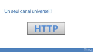 Un seul canal universel !



               HTTP
 