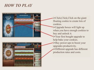 WEB310 CASE STUDY: COOKIE CLICKER by Angeline Hildreth