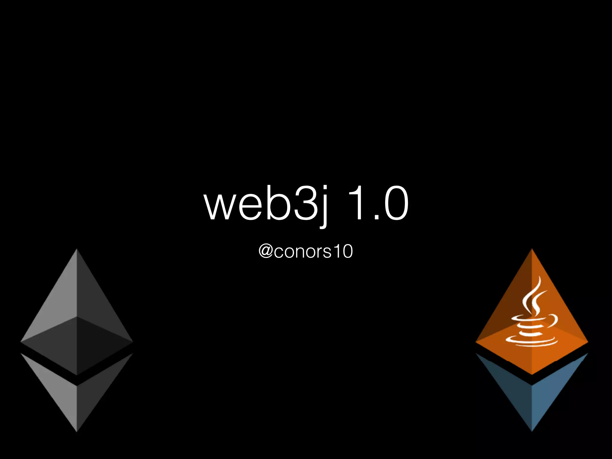 web3j 1.0
@conors10