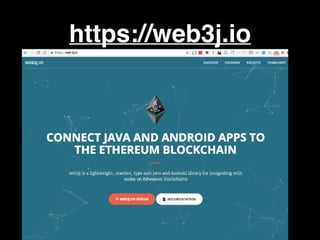 https://web3j.io
 