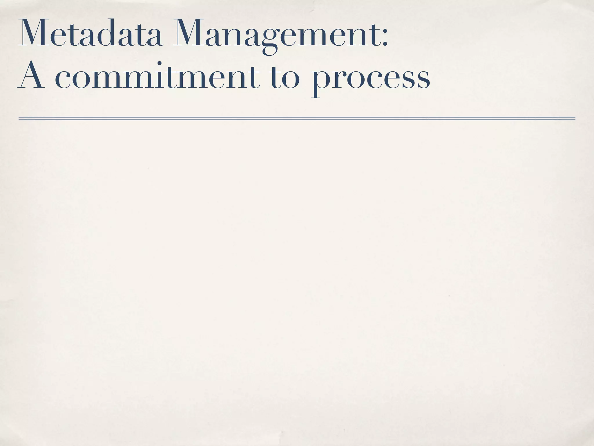 Evolution: It's a process