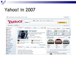 Yahoo! in 2007 